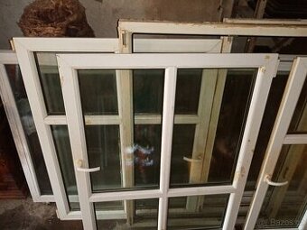 Plastové okno 2X. 190X,na 200cm Cena za kus 1500,Kč