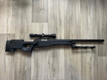 AIRSOFT SNIPER L96 (MB01C UPGRADE) + PUŠKOHLED + DVOJNOŽKA