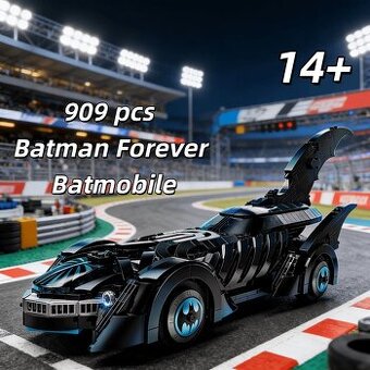 Stavebnice Batmobil, kompatibilní s LEGO