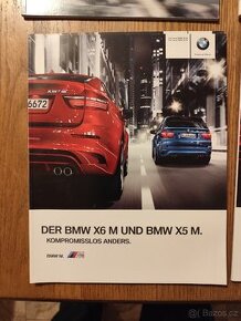 Katalog BMW X5, X6M a M3 E92 Coupé