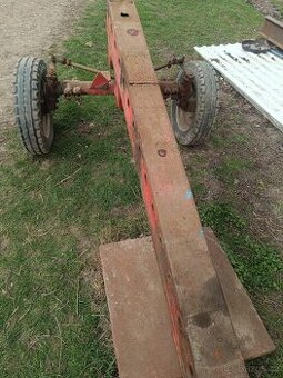 Rs 09 traverza s nápravou