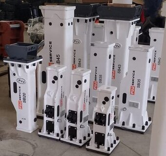 Na predaj kvalitné hydraulické kladivá