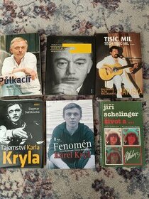 Knihy - Karel Kryl, Schelinger, Matuska