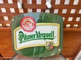 Zavěsná světelná reklama Pilsner Urquelll