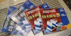 CD-R + CD-RW Maxell nové 4ks
