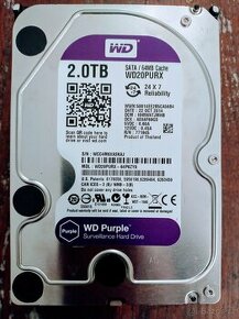 Pevný disk harddisk HDD 2TB WD20PURX - 1