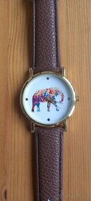 Nové dámské hodinky se slonem