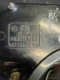 Ventilator topení škoda 100 - 1