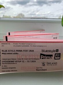 Vstupenky na Blue Style Prima Fest 2024