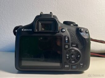 CANON EOS 2000D + objektiv 18-55 mm