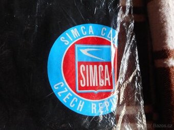 Tričko černé Simca