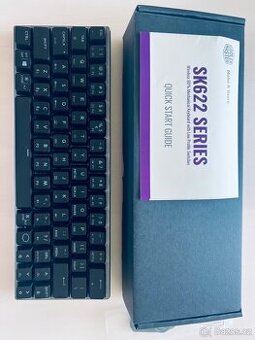 Herní klávesnice Cooler Master SK622 - bezdrátová