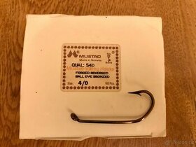 Mustad 540 Viking Hooks - 4/0 - 10 ks - 1