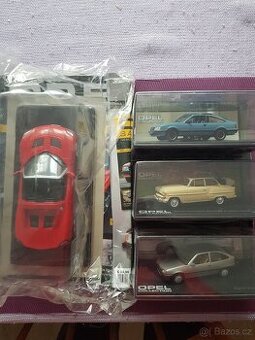Modely autá rôzne nové