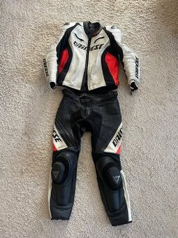 Dvoudílná kožená kombinéza DAINESE