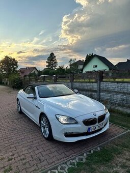 BMW 650i Cabrio - alpinweiss, 4,4 V8. Serviska