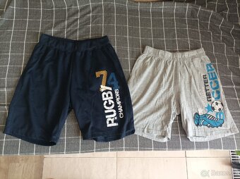 11x chlapecké kraťasy 152,158,S cena za vše