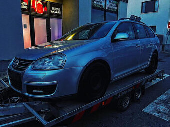 Veškeré náhradní díly VW Golf 5 kombi 2009 BLS JCR LA7W