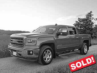 PRODÁNO GMC SIERRA K1500 SLT CREWCAB - 5.3 V8 4x4 360HP - 1