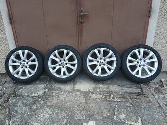 Alu kola  5x112  7,5Jx17H2  ET49 + zimní pneu 225/45 R17 94V - 1