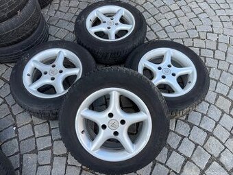 Alu Peugeot 4x108 r15 zimni pneu 195/65 r15 Barum