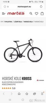 Horské kolo KROSS BLACK EDITION 26 BLK/GRAPH