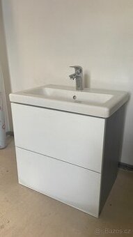 2x umyvadlo + skříňka