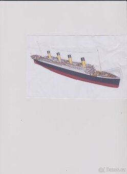 Prodám stavebnici modelu"RMS Titanic" 1:144
