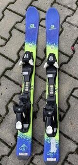 Dětské lyže Salomon 90 cm a boty Atomic