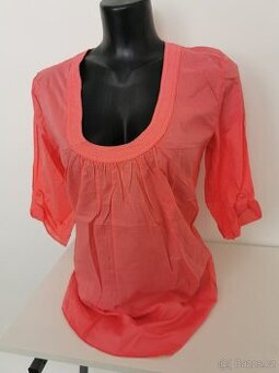 Dámská tunika/halenka lososové barvy - M-M/L