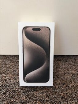Apple iPhone 15 Pro 512gb Natural Titan. TOP STAV