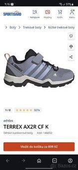Dětské boty Adidas TERREX AX2R CF K