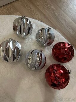 Vánoční ozdoby baňky velké