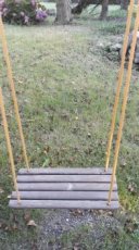 Dětská houpačka dřevěná