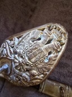 KRÁSNÁ STARÁ ŠAVLE RAKOUSKO UHERSKO VZOR 1889