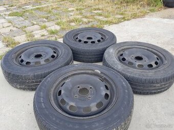 Sada plechových kol Ford, 5,5x14, 4x108, ET47, pneu 175/65
