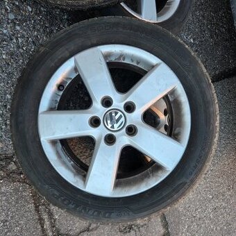 Koncernová kola VW, Škoda, Seat, Audi 16" se zánovními pneu