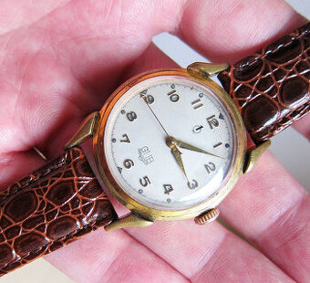 Starožitné hodinky GUB GLASHÜTTE Q1 A. Lange & Söhne cal. 28