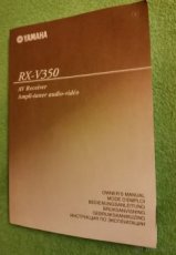 AV RECIEVER YAMAHA RX-V350 - tištěný manuál