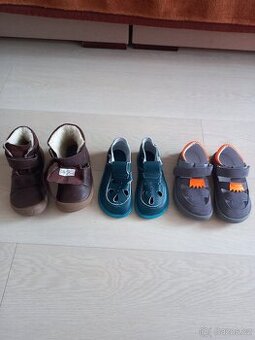 Zimní a letní barefoot obuv