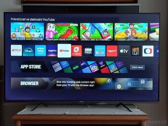 147cm,Qled 4K 58" Hisense 58A79GQ- Wi-Fi, DVBT2