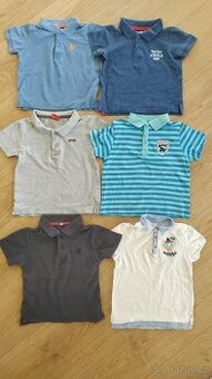 Trička s límečkem 98