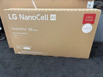 SMART TV LG 55NANO81A - NOVÉ ZBOŽÍ