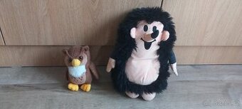 Ježek a Sova, plyšáci