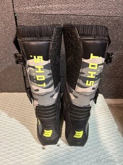 Boty na motorku Shot Race 4 camo