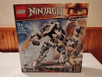 LEGO 71738 Ninjago Zane a bitva s titánskými roboty