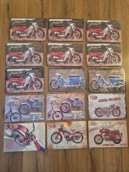 Retro plechové cedule JAWA