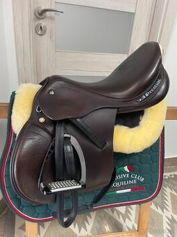 KRASNE HNEDE SKOKOVE SEDLO PRESTIGE ELASTIC PROFESIONÁL NEW