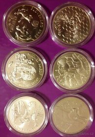 Slovenské zberateľské 5 euro mince Fauna a Flora