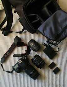 Canon 77D + sada objektivů a příslušenství